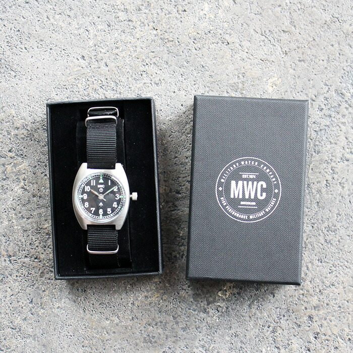 MWC サブマリーナ 自動巻 ミリタリーウォッチカンパニー 極美品】MWC サブマリーナ 自動巻 ミリタリーウォッチカンパニー 箱説保