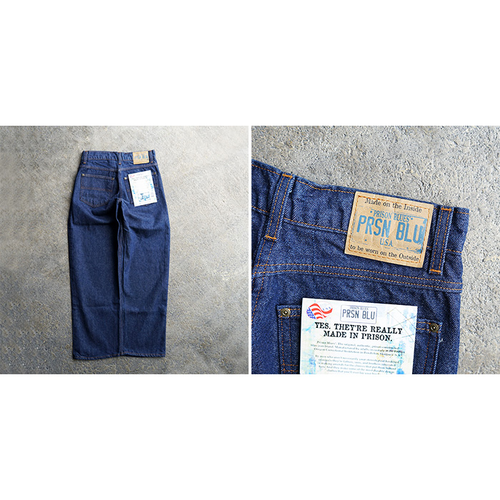 Prison Blues/Rigid Denim Trucker Jacket（プリズンブルース