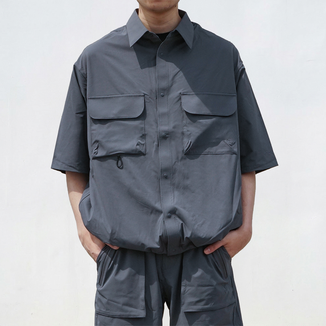 phenix（プラスフェニックス） 半袖シャツ AIRFLOW W-POCKET SHORT