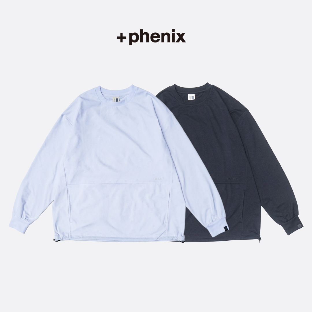 phenix（プラスフェニックス） ロンT DRAWSTRING LONG SLEEVE TEE