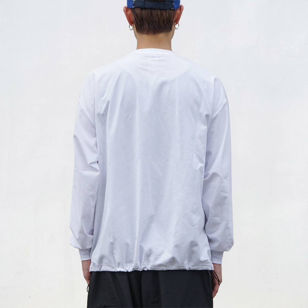 phenix（プラスフェニックス） ロンT DRAWSTRING LONG SLEEVE TEE