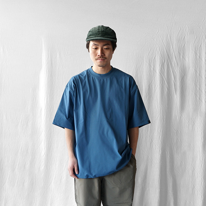 ROUGH AND RUGGED ピークス ショートスリーブ ブラック Mサイズ phenix（プラスフェニックス） +phenix DRY DRAW CORD SHORT SLEEVE T