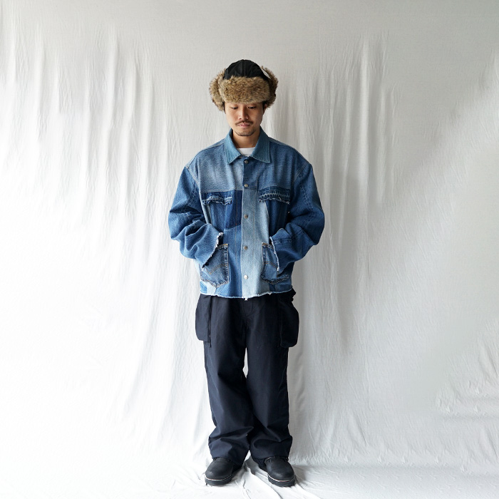 redad レダッド denim snap jacket デニムスナップジャケット デニム
