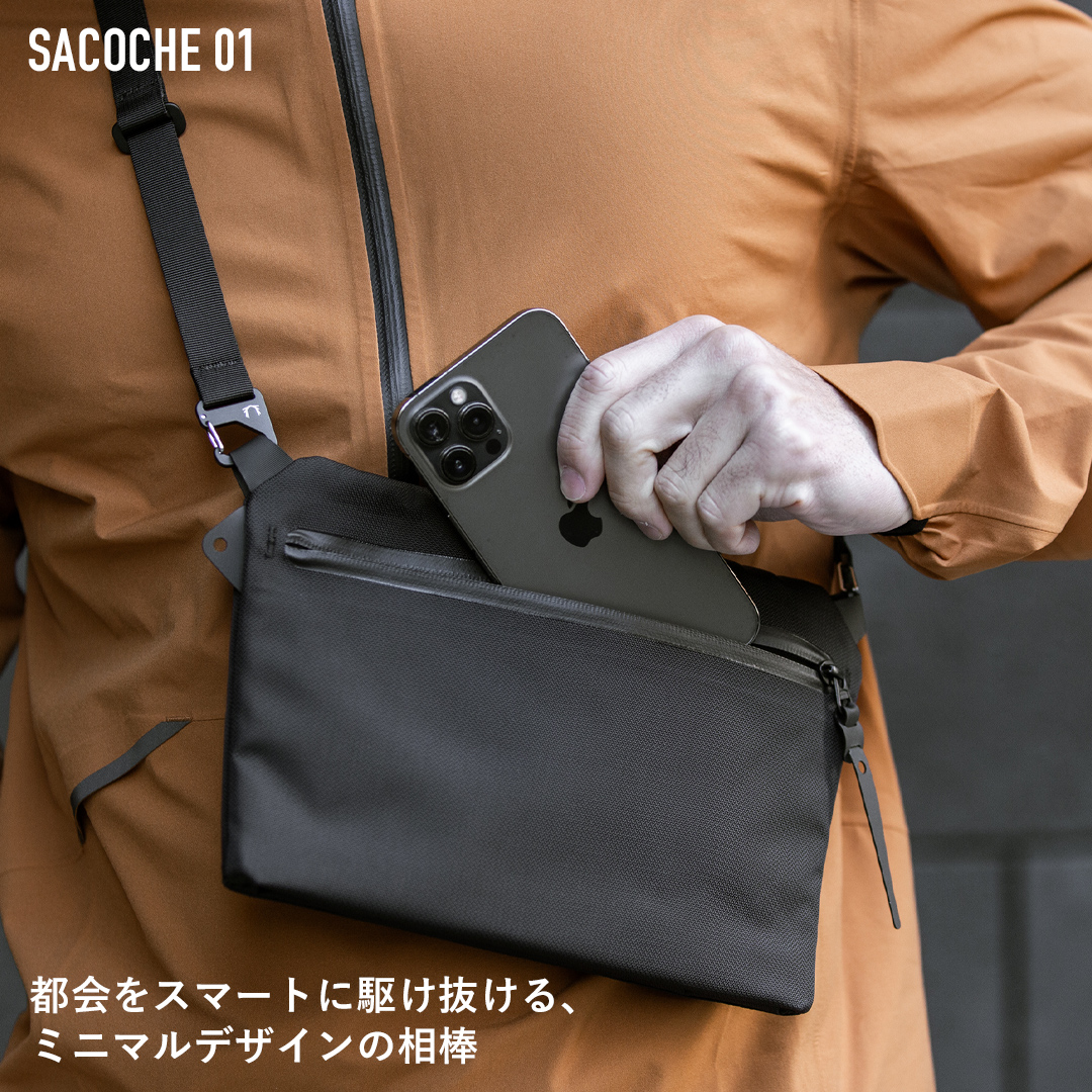 BLACK EMBER（ブラックエンバー） SACOCHE 01 EmberTex サコッシュ01