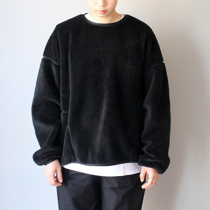 Sanca サンカ ALPACA WOOL CREW TOP クルーネックスウェット