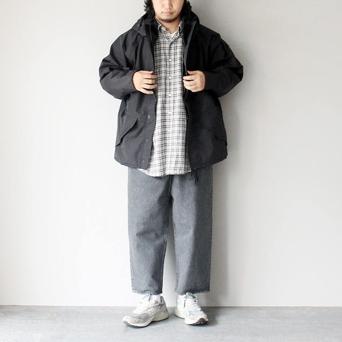 【5日まで！20%OFF!!】Sanca サンカ　14oz DENIM WIDE 5P EASY デニム ワイドパンツ オーバーパンツ イージーパンツ