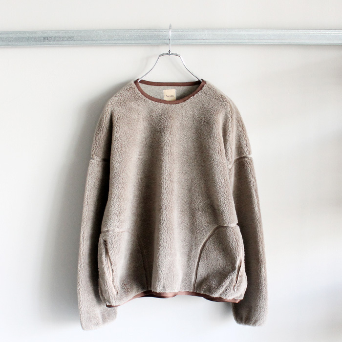 Sanca サンカ ALPACA WOOL CREW TOP クルーネックスウェット