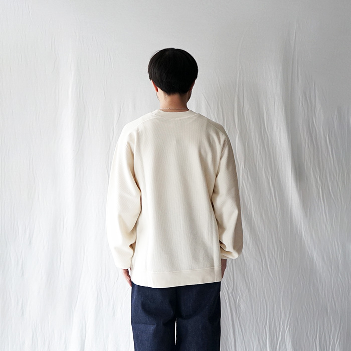 【ballaholic】スウェットトレーナー&ワッフルシャツセット 30%OFF UNDYED STANDARD アンダイドスタンダード WAFFLE L/S