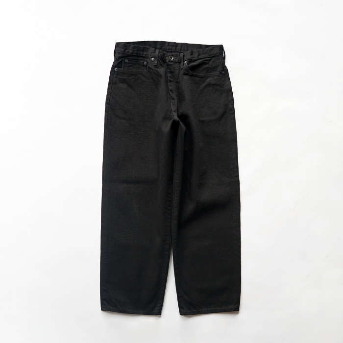 Sanca（サンカ） BLACK DENIM 5P WIDE FIT ブラックデニム5Pワイド