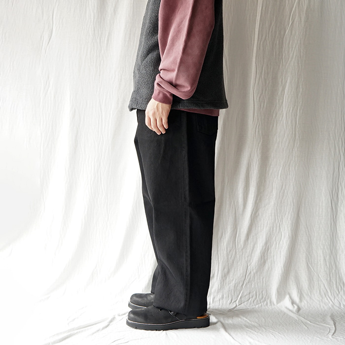 Sanca（サンカ） 20%OFFセール BLACK DENIM 5P WIDE FIT ブラック