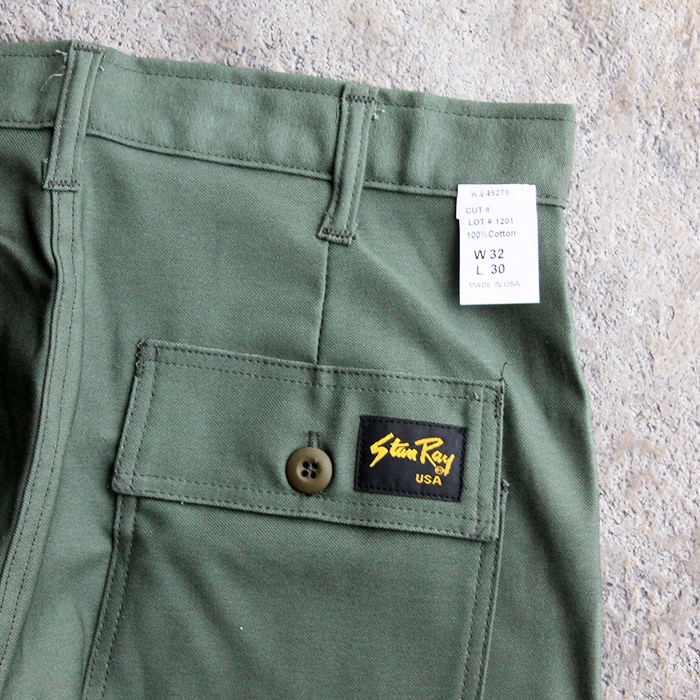 STANRAY(スタンレー スタンレイ) 4 POCKET TAPERED FATIGUE PANTS