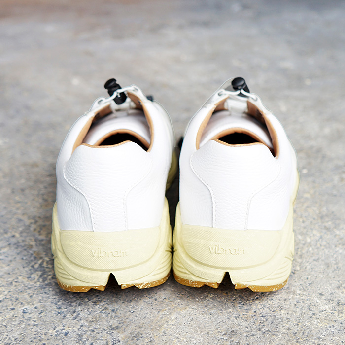 【20% OFF】Tomo&Co トモアンドシーオー　Code G -WHITE コードG ホワイト ジャーマントレーナー ビブラムソール 革靴  スニーカー