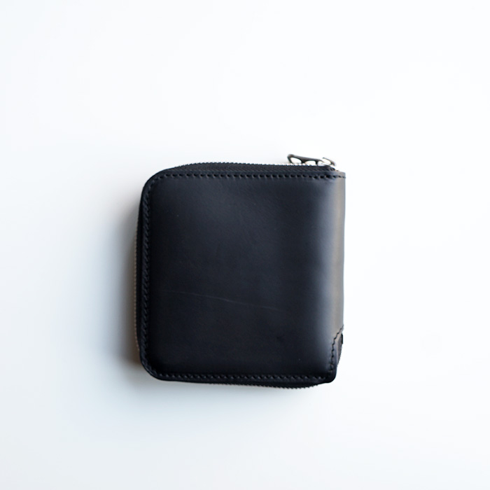 Tomo&Co トモアンドシーオー　PULL TAB ROUND ZIP WALLET プルタブラウンドジップウォレット ジップウォレット 財布  ブラウン ブラック TM-WALLET-0005