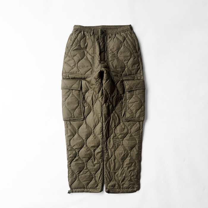 TAION（タイオン） MILITARY CARGO DOWN PANTS -SOFT SHELL ミリタリー