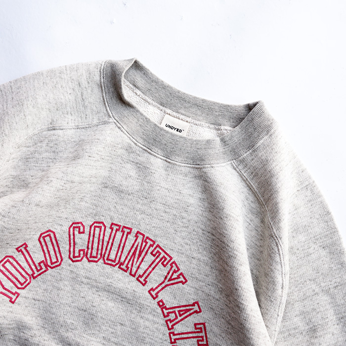 UNDYED STANDARD アンダイドスタンダード URAKE S/S SWEAT (Pt) ウラケ