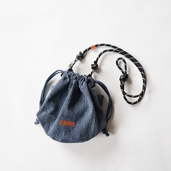 UNIVERSAL OVERALL（ユニバーサルオーバーオール） デニム巾着
