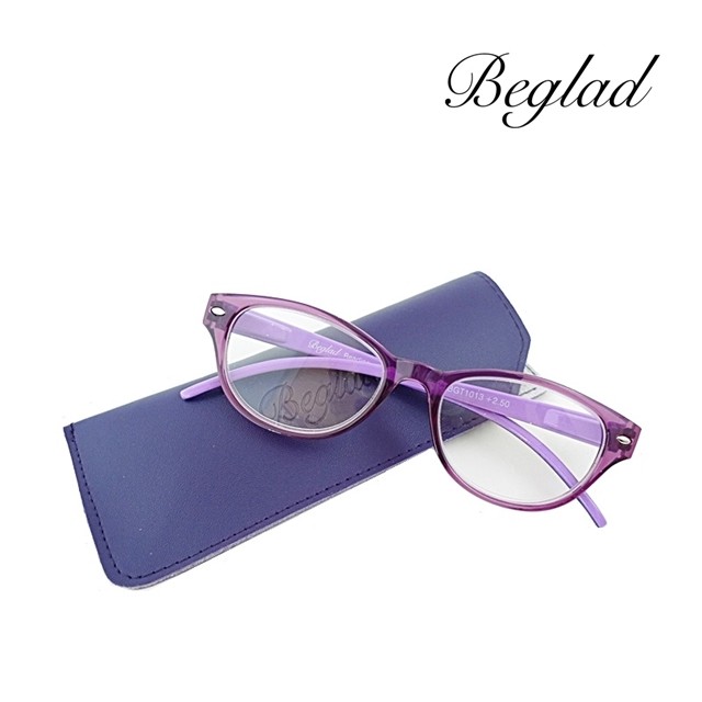 老眼鏡 おしゃれ ケース付 BEGLAD 細身のウエリントンにツートンカラーがオシャレリーディンググラス おすすめ スマホ老眼 ビグラッド BGT1013 メール便送料無料 |  | 03