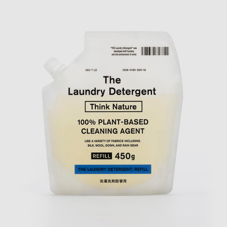 THE 洗濯洗剤 詰め替え用 Think Nature 450g 衣類用 エコ 部屋干し