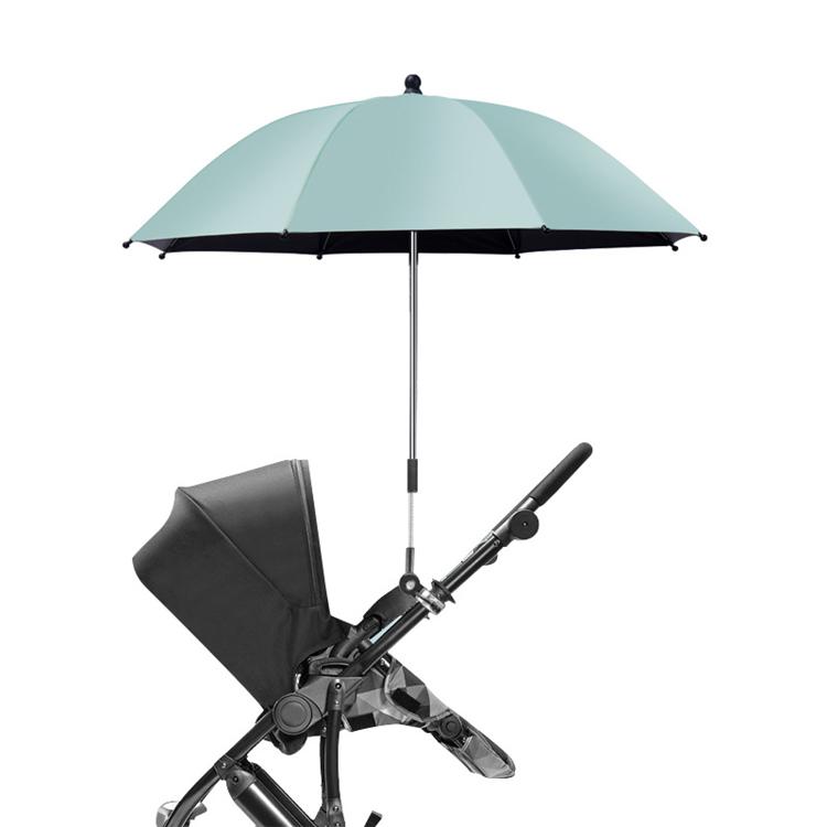 ベビーカー 自転車用傘 傘サンシェード 360度角度調節可能 日よけ UVカット 紫外線対策 晴雨兼用 防水 撥水加工 子供用三輪車 日傘｜keigo-st｜02