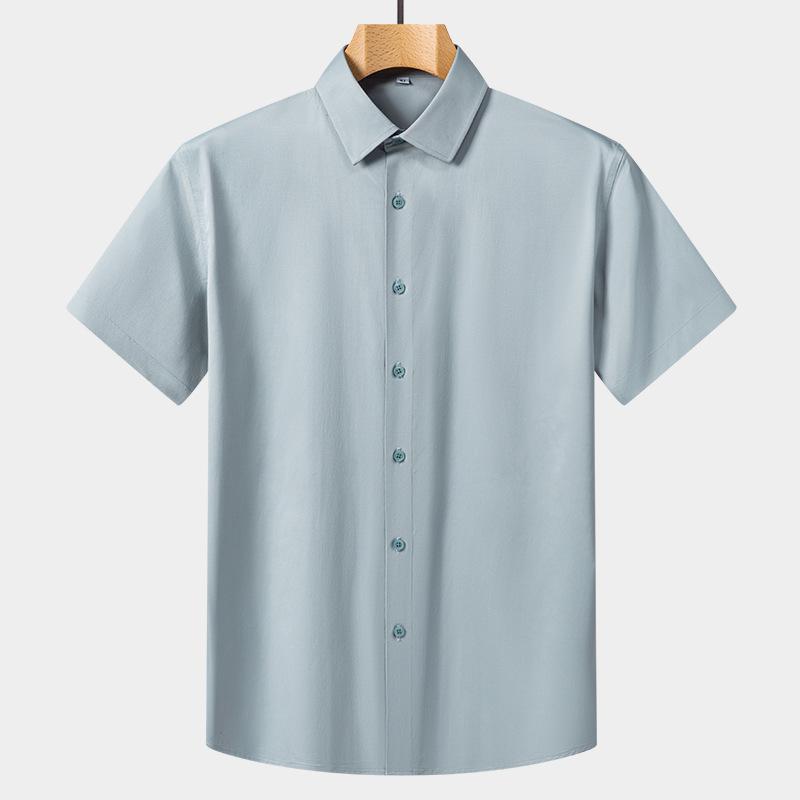 ワイシャツ クールビズ半袖 メンズ ボタンダウン ホリゾンタル ポロシャツ 吸水速乾 時短シャツ｜keigo-st｜05