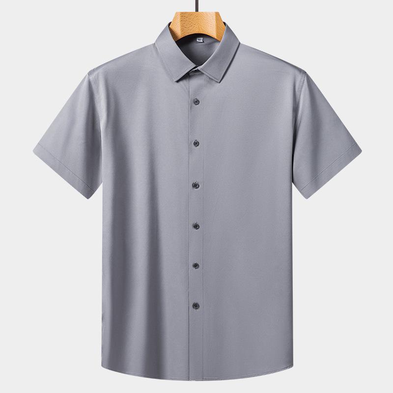 ワイシャツ クールビズ半袖 メンズ ボタンダウン ホリゾンタル ポロシャツ 吸水速乾 時短シャツ｜keigo-st｜06