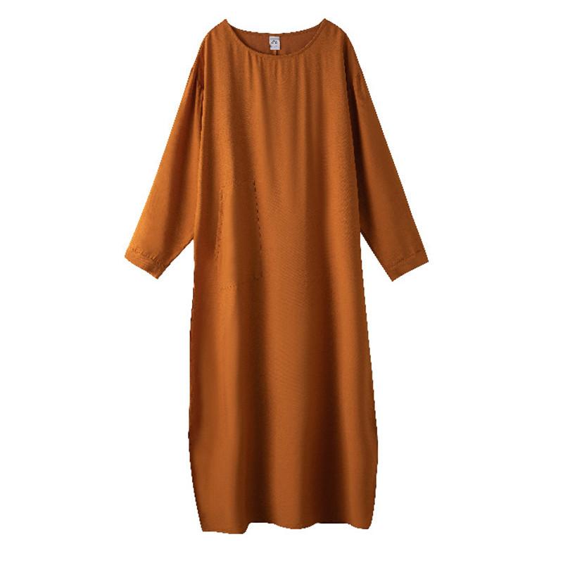 シャツワンピース レディース ロング丈 マキシ丈 長袖 シャツ ワンピース 春 夏 春服 夏服 きれいめ ゆったり チュニック トップス 羽織 |  | 03