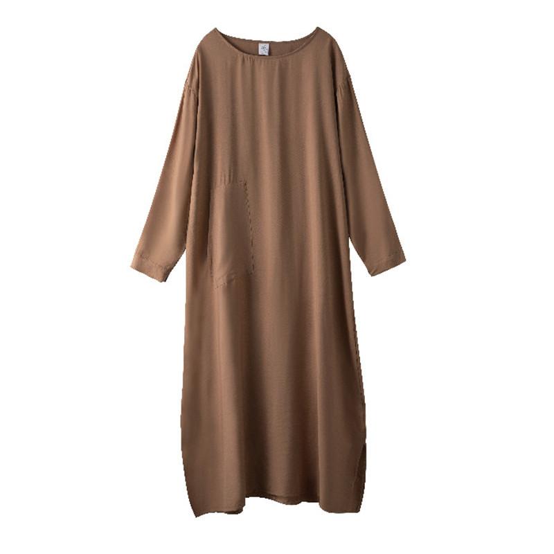 シャツワンピース レディース ロング丈 マキシ丈 長袖 シャツ ワンピース 春 夏 春服 夏服 きれいめ ゆったり チュニック トップス 羽織 |  | 05
