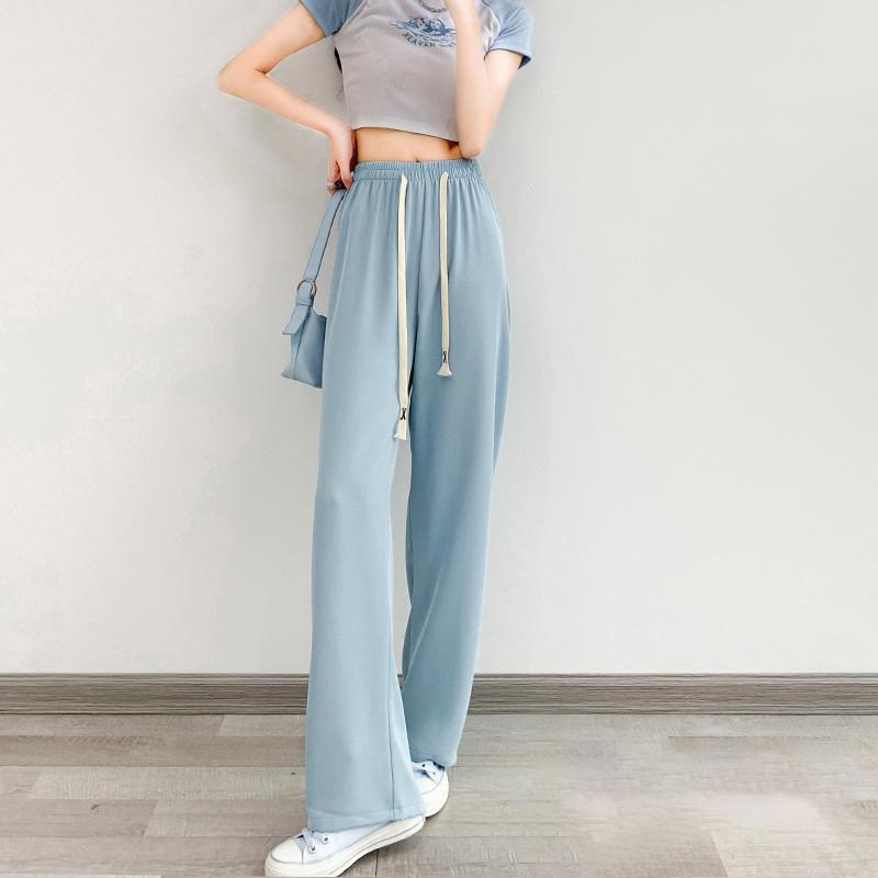 ワイドパンツ レディース パンツ ウエストゴム 薄手 チノパン ズボン ロング ボトムス ゆったり イージーパンツ ガウチョ カジュアル 春夏 秋 |  | 06