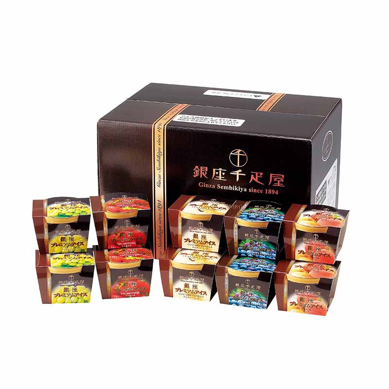 ビンゴ 景品 パネル 目録 銀座千疋屋プレミアムアイス A3景品パネル＆引換券付き目録 （sen17）コンペ イベント 抽選会_1
