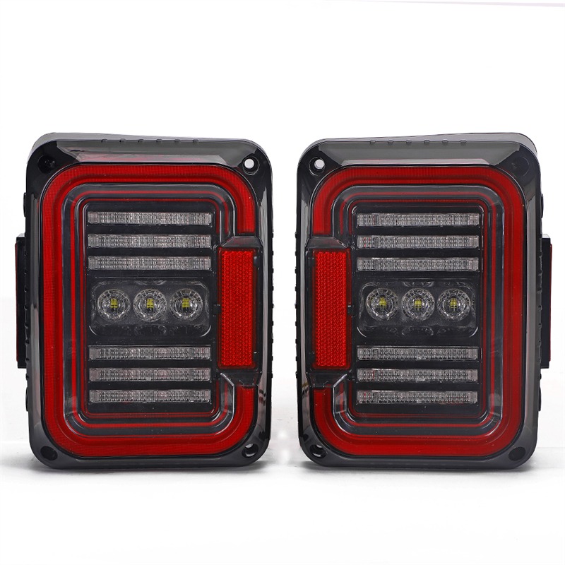 ジープ JK ラングラー左右1セット 用 LED テールランプ 車のledテールライトアセンブリのジープラングラーjk 2007-2017