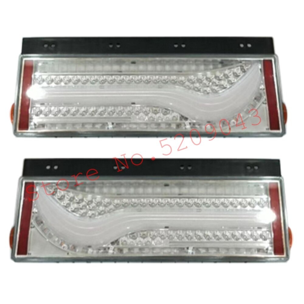 トラック用　LEDテール２連 トラック用 LED テールランプ 2連テール 92LED バックランプ