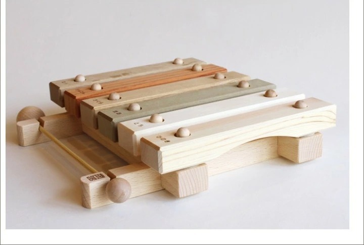 お値下げ！[未使用品] オークヴィレッジ 木琴 小さな森の合唱団　琉球版 OAK VILLAGE オークヴィレッジ］小さな森の合唱団 琉球版 - 木の