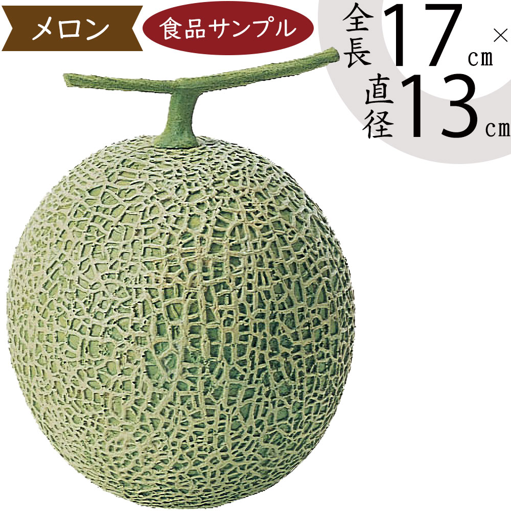 マスク・メロンの食品サンプル