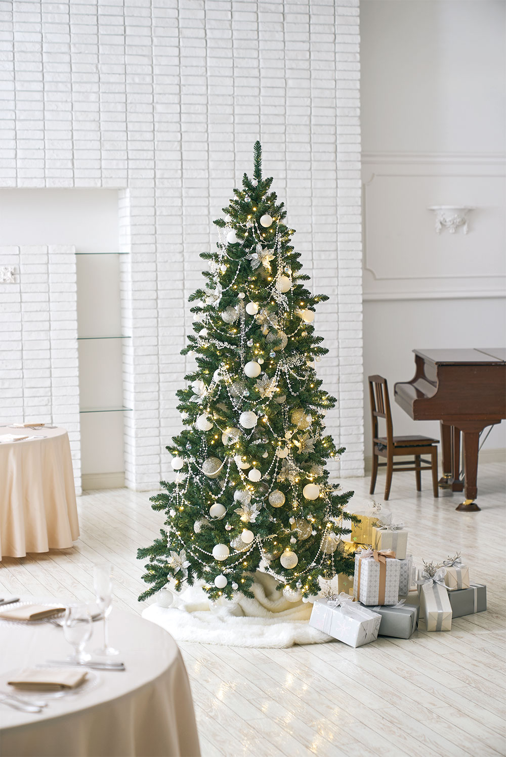 クリスマスツリー 大型 LED ライト 400球LED常点 おしゃれ 人気