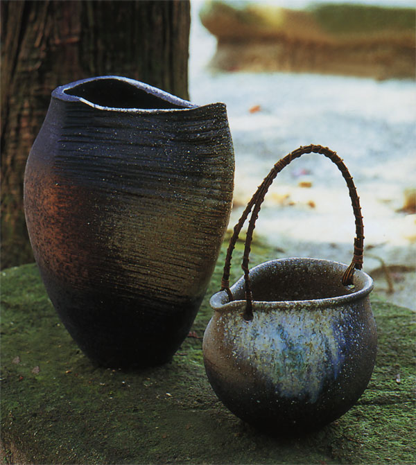 花瓶 おしゃれ フラワーベース 陶器 人気 花器 信楽焼 インテリア 家具