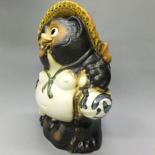 信楽焼 たぬき 狸 置き物 インテリア 大型 オブジェ 家具 陶器 商売