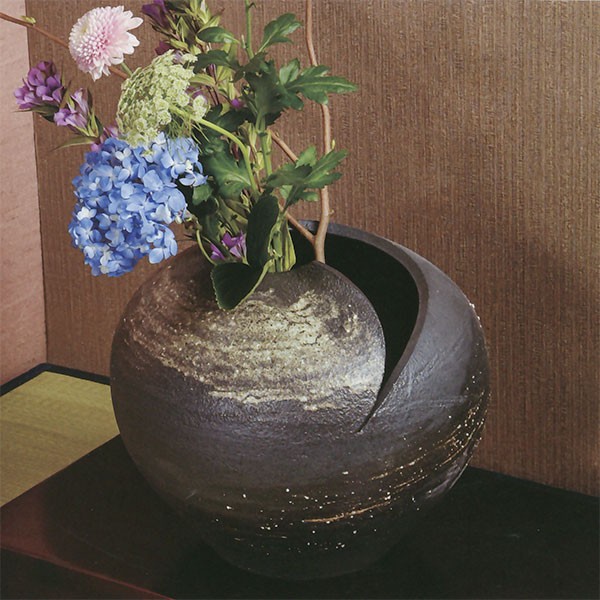 花瓶 おしゃれ フラワーベース 陶器製 人気 花器 信楽焼