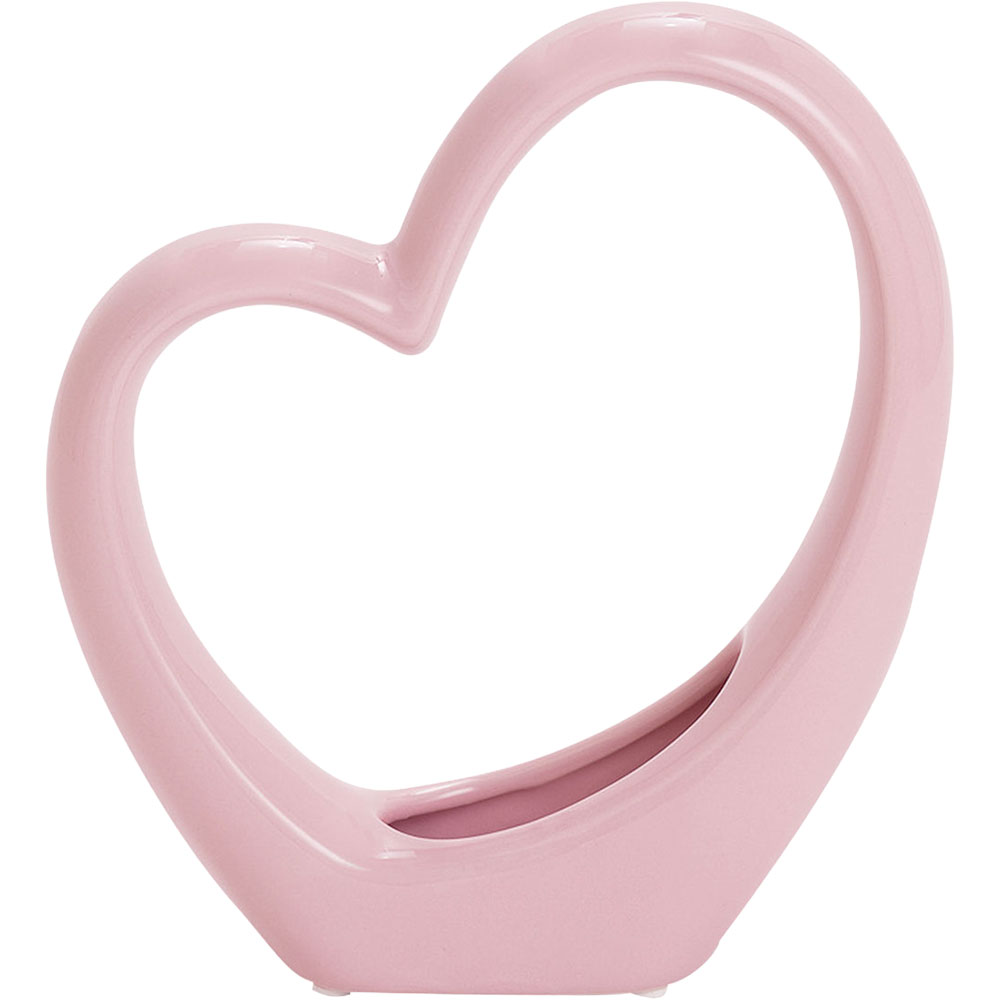 フラワーベース 花器 おしゃれ 人気 ホワイト 白 ピンク 陶器 ハート