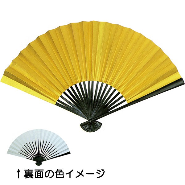 似顔絵金の扇 ディスプレイ用品 和風 金扇子 M : インテリアグリーンと植木鉢