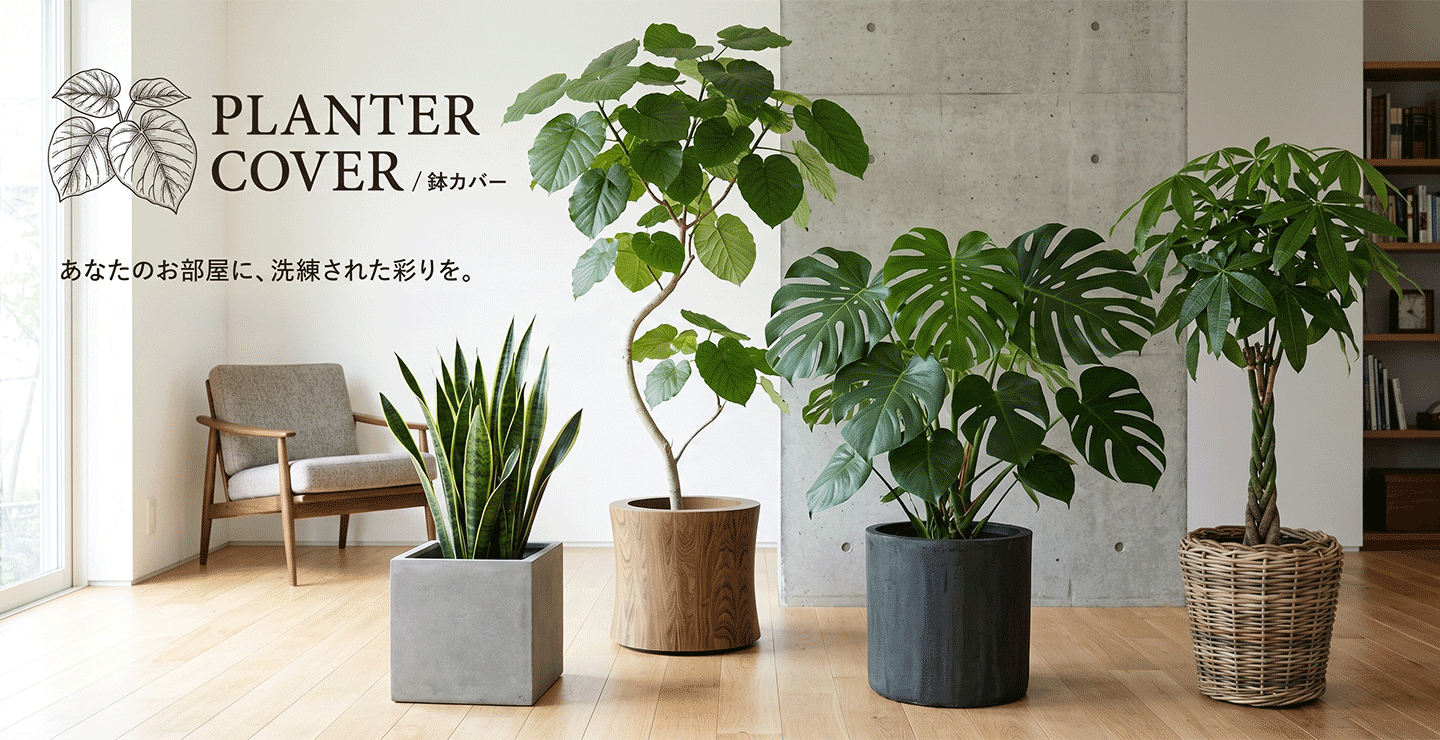 インテリアグリーンと植木鉢の通信販売 - □鉢カバー｜Yahoo!ショッピング