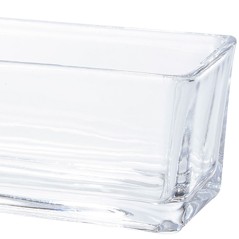 ガラス花瓶 おしゃれ 人気 おすすめ フラワーベース キューブ 四角 浅