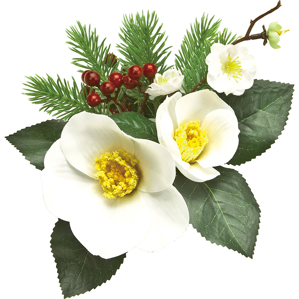 ツバキ 椿 造花 リース おしゃれ 人気 アーティフィシャルフラワー