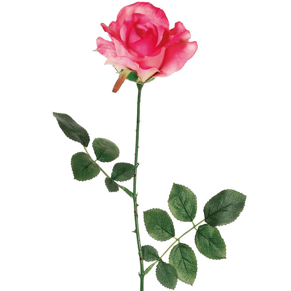 バラ 造花 ホットピンク ローズ 薔薇 ばら 人気 おしゃれ リアル