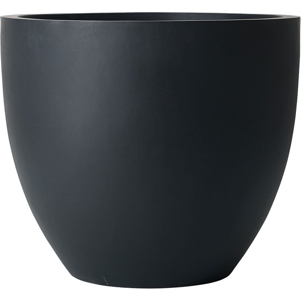 植木鉢 おしゃれ プランター 大型 観葉植物 人気 おすすめ 特大 大きい 大きめ マグナス ラウンド シンプル モダン 高品質 上質 灰 黒 白 お庭 テラス 屋上 19号 |  | 03