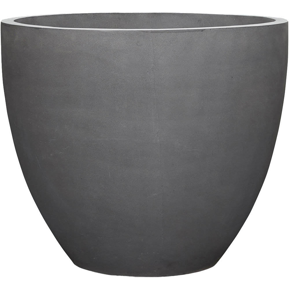 植木鉢 おしゃれ プランター 大型 観葉植物 人気 おすすめ 特大 大きい 大きめ マグナス ラウンド シンプル モダン 高品質 上質 灰 黒 白 お庭 テラス 屋上 19号 |  | 02