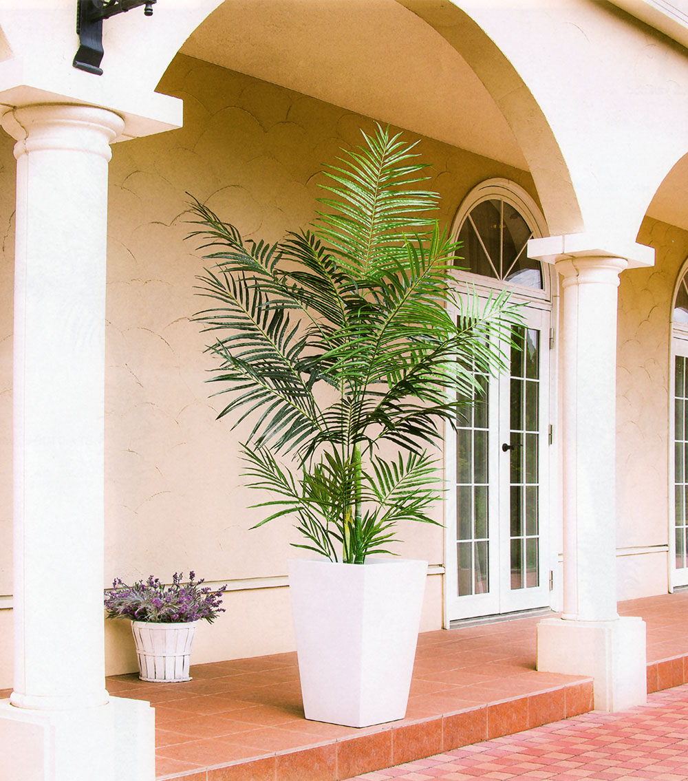 アレカヤシ 観葉植物 大型 人気 おしゃれ インテリアグリーン フェイク