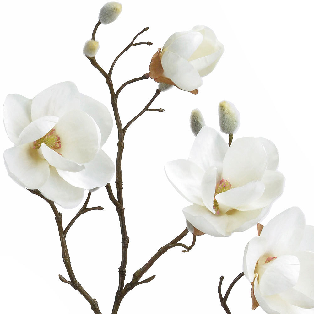 マグノリア 造花 木蓮 モクレン おしゃれ 人気 リアル 人工観葉植物