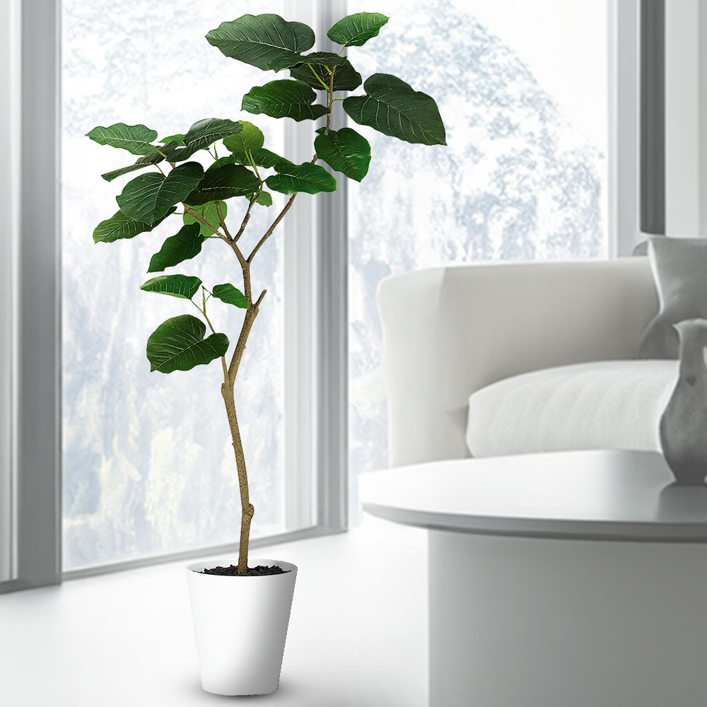 ウンベラータ おしゃれ 観葉植物 インテリアグリーン フェイクグリーン