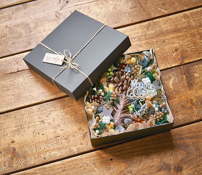 ボックス 箱 紙 ブラック 黒 おしゃれ 花器 フラワーベース 人気