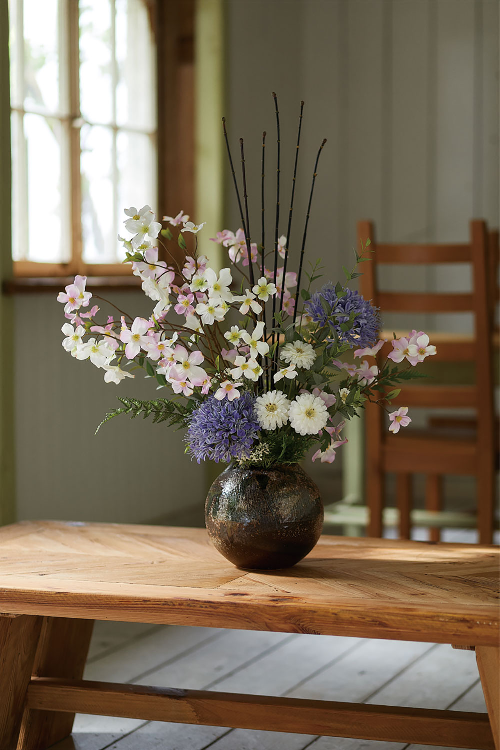 コロンと可愛い植木鉢　フェイクグリーン　トレンドインテリア コロンと可愛い植木鉢 フェイクグリーン トレンドインテリア